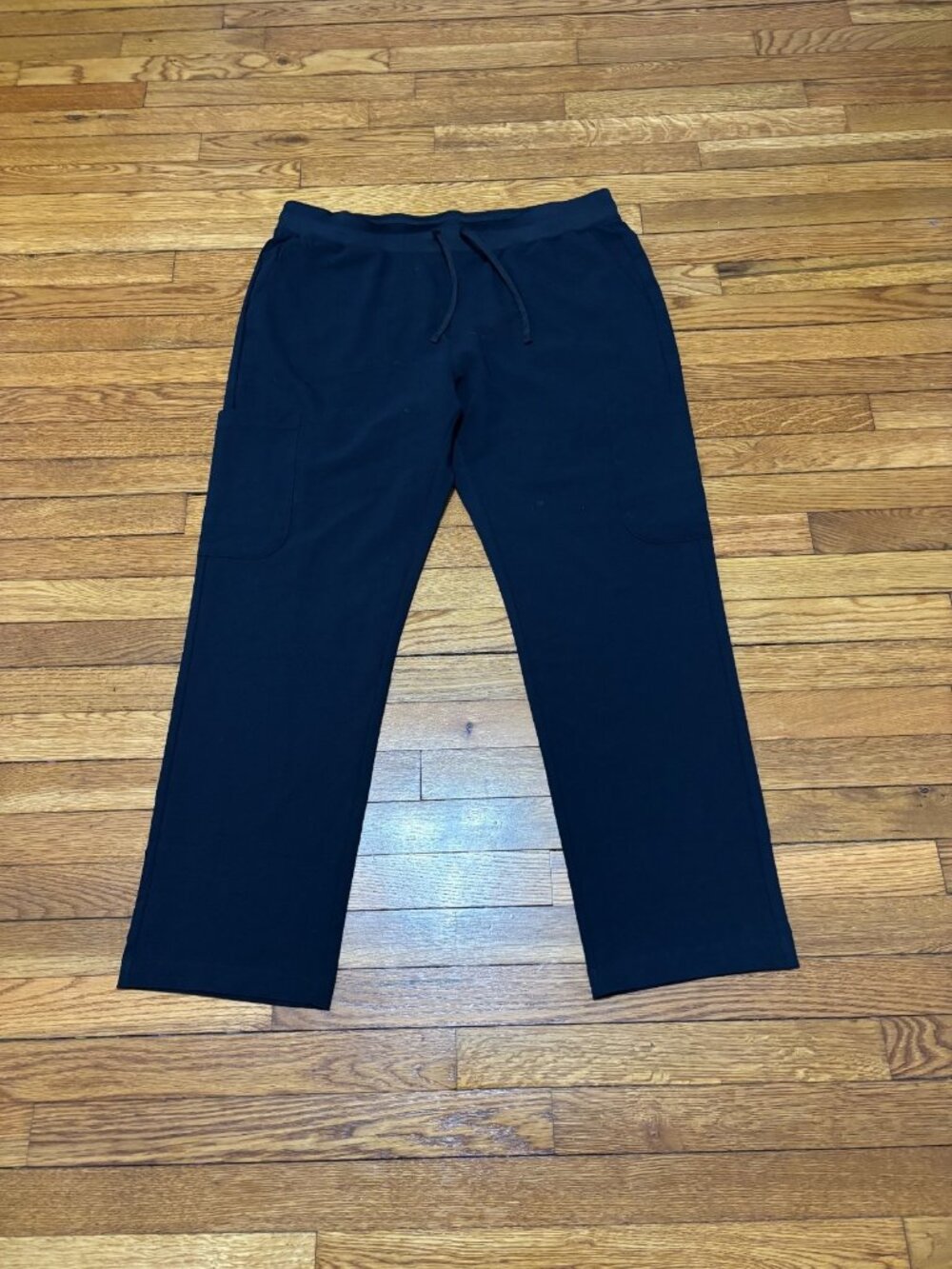 Mandala Scrub Pants Size XL Unisex Nursing Midnight Navy Cargo Pocket NWT